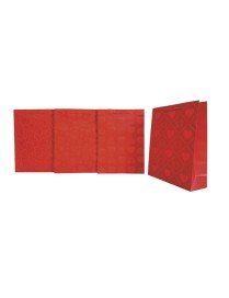 BOLSA MEDIANA CORAZONES ROJOS