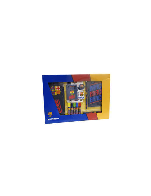 SET PAPELERIA 20 PCS BARCELONA