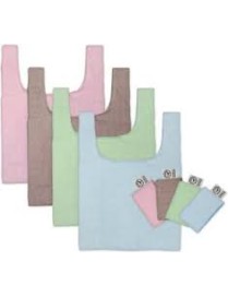 BOLSA PLEGABLE ALGODON RECICLADO SURTIDO