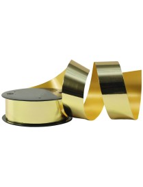 BOBINA LAZO METALIZADA 2.5X10M ORO
