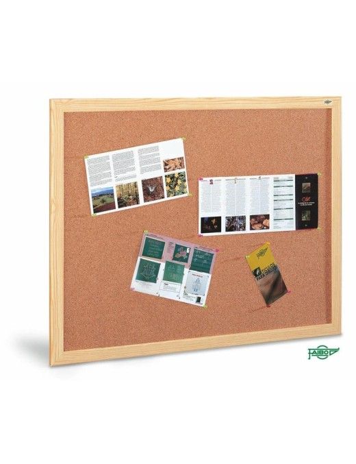 TABLERO CORCHO MADERA 100X150 600-6IND
