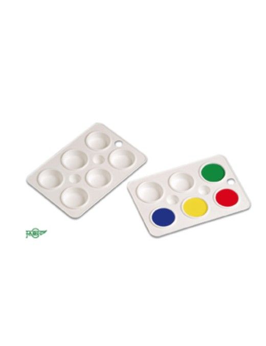 FAIBO PALETA DE PLASTICO CON 6 DEPARTAMENTOS