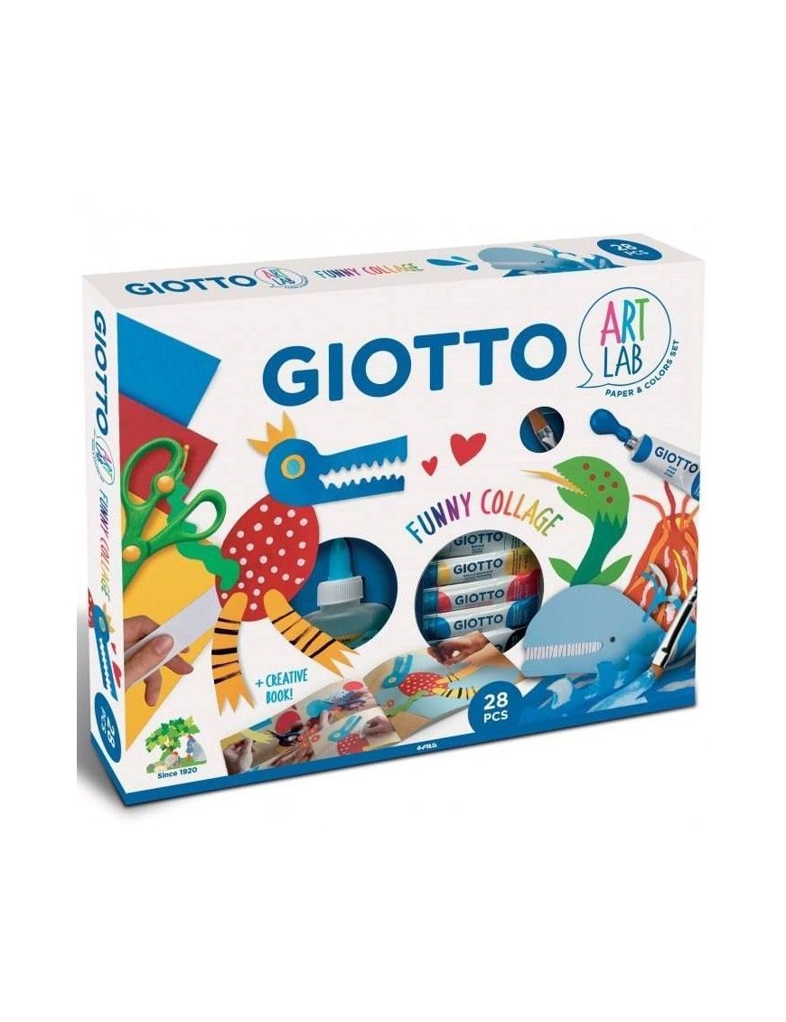 GIOTTO ART LAB SET FUNNY COLLAGE