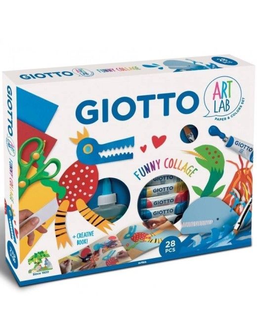 GIOTTO ART LAB SET FUNNY COLLAGE