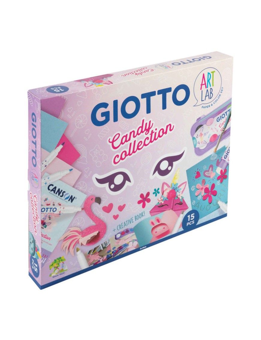GIOTTO ART LAB SET CANDY COLLECTION