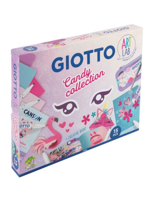 GIOTTO ART LAB SET CANDY COLLECTION