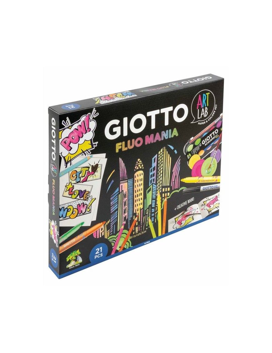 GIOTTO ART LAB SET FLUO MANIA