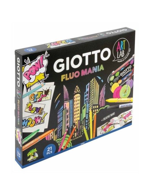 GIOTTO ART LAB SET FLUO MANIA