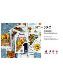 BARAJA 50 CARTAS FOURNIER Nº 1
