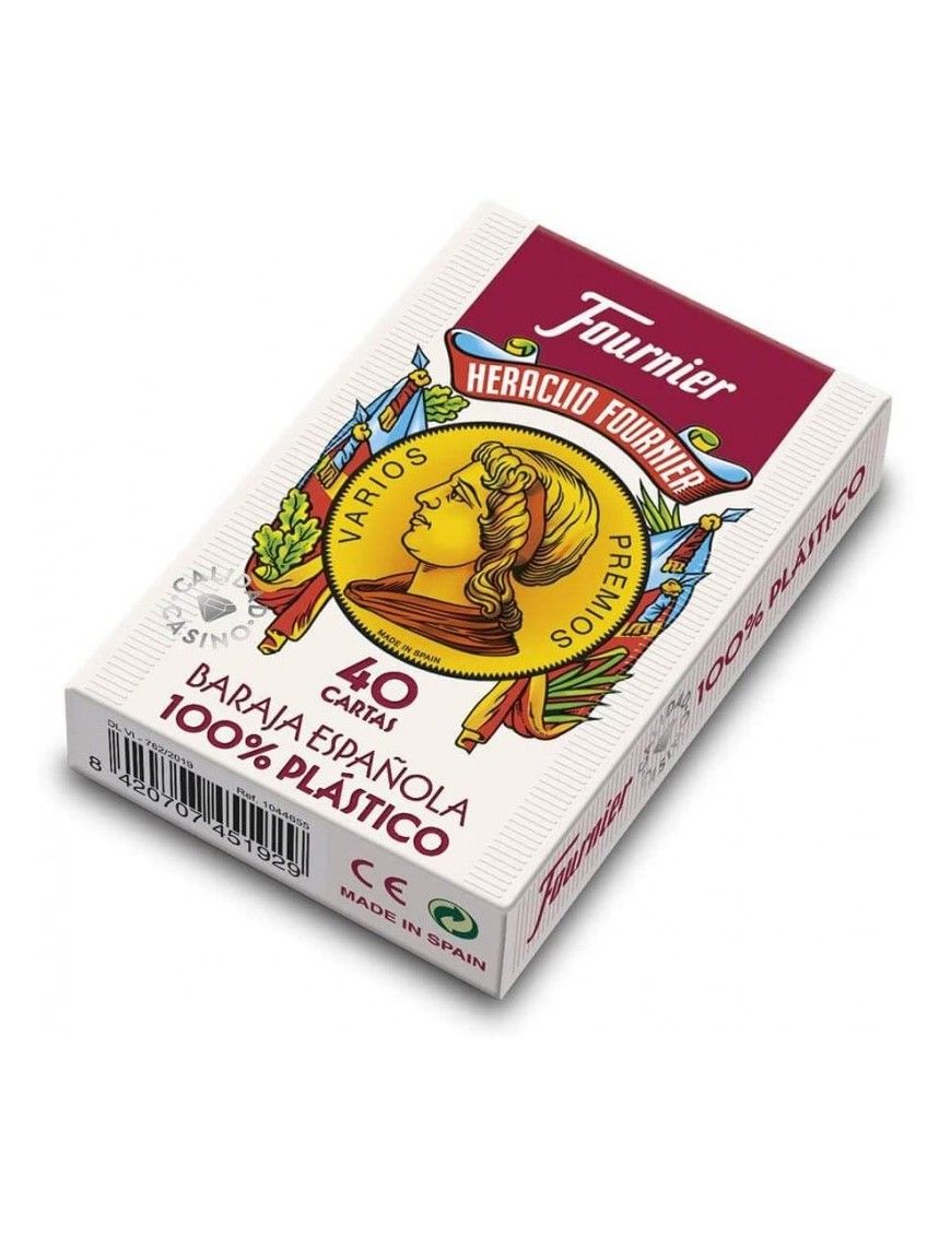 BARAJA PLASTICO 40 CARTAS FOURNIER