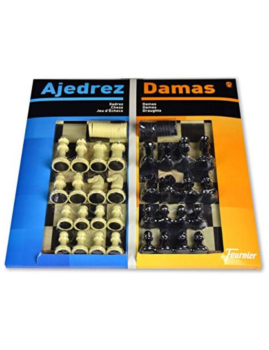 TABLERO GRANDE AJEDREZ/DAMA FOURNIER