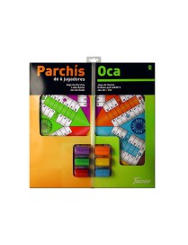 TABLERO GRA. PARCHIS 4/OCA+ACCES.FOURNIER