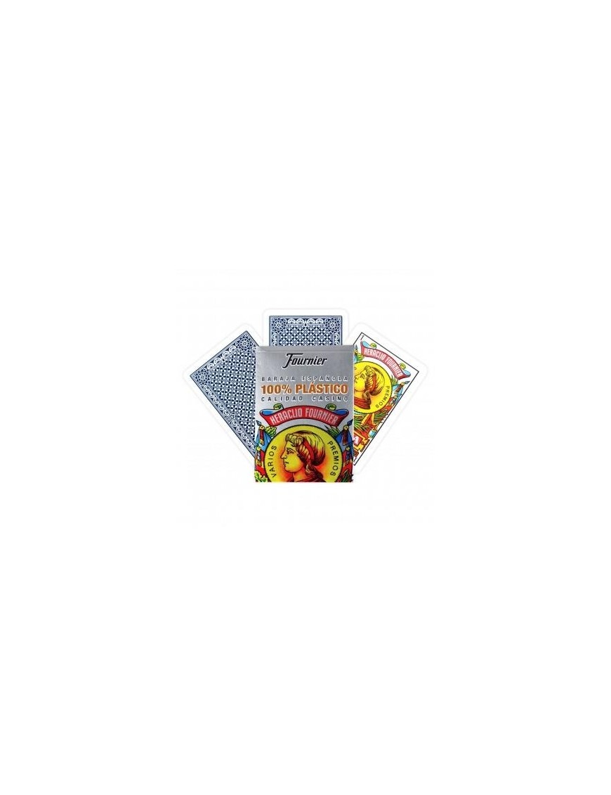 BARAJA CASINO PLASTICO 2100 - 50 CARTAS.