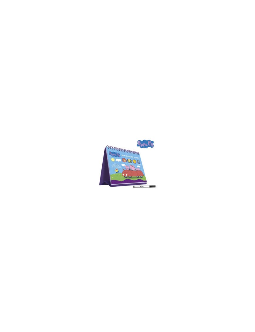 PIZARRA BORRABLE PEPA PIG 4 AÑOS