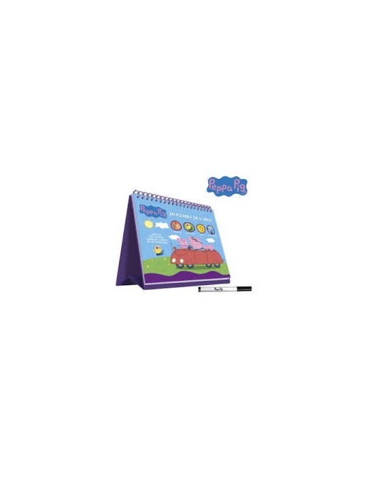 PIZARRA BORRABLE PEPA PIG 4 AÑOS