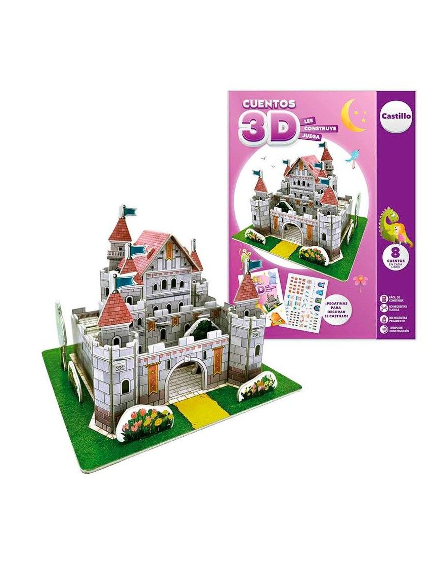 CUENTOS PARA IMAGINAR Y CONSTRUIR 3D - CASTILLO