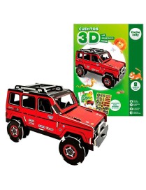 CUENTOS PARA IMAGINAR Y CONSTRUIR 3D - COCHE RALLY