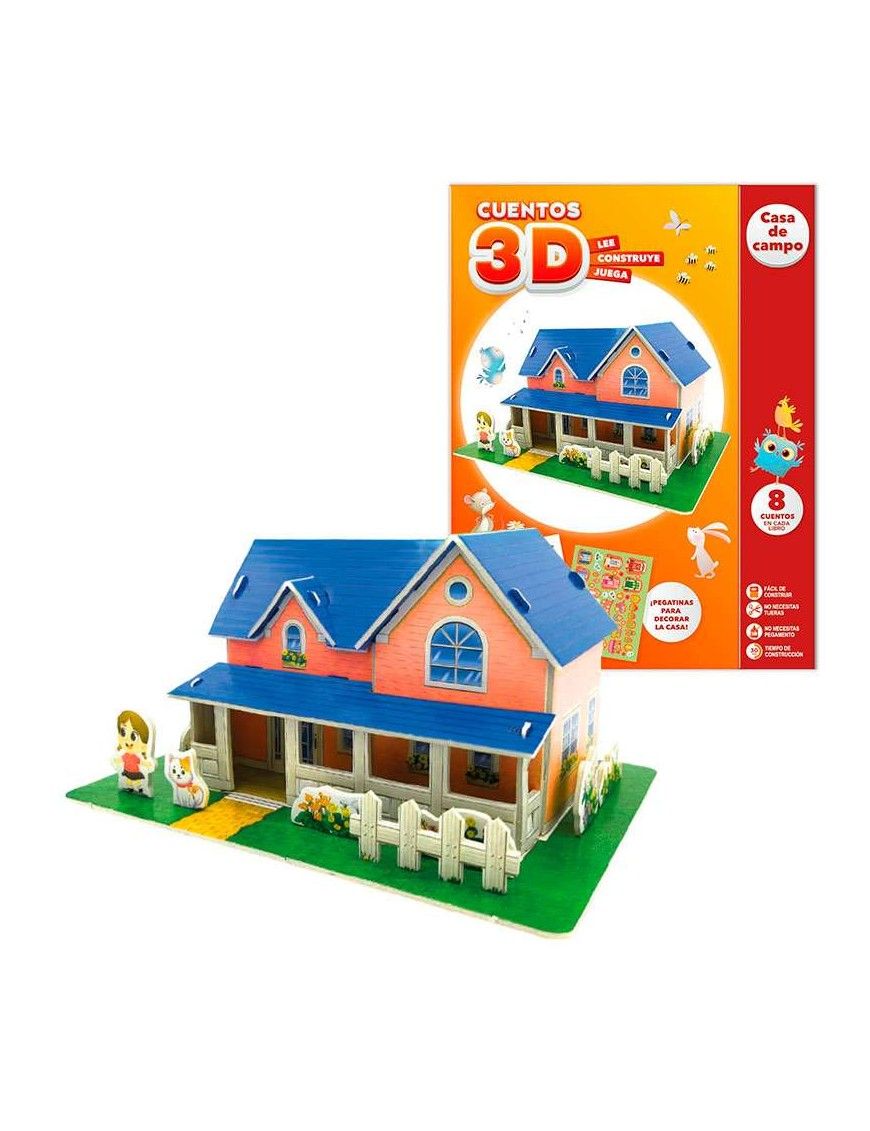 CUENTOS PARA IMAGINAR Y CONSTRUIR 3D - CASA