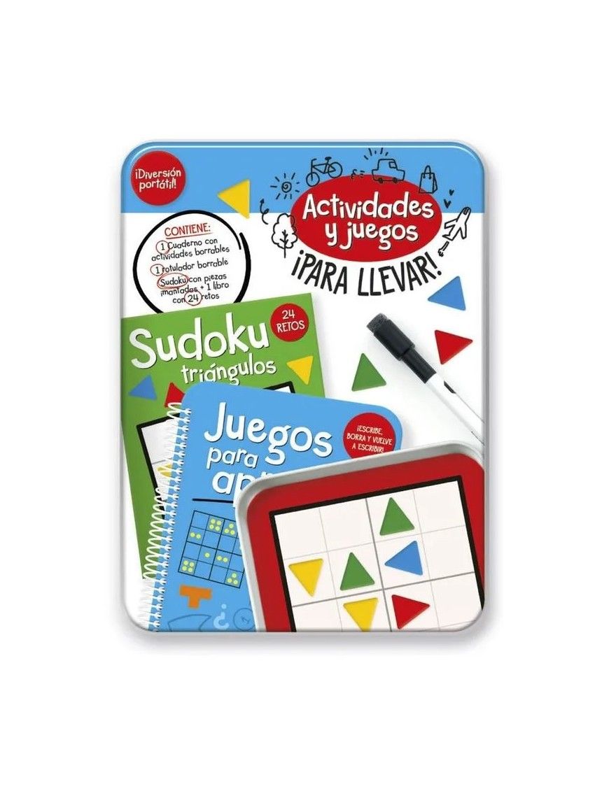 KIT DE ACTIVIDADES (CON JUEGO) - RETOS DE INGENIO