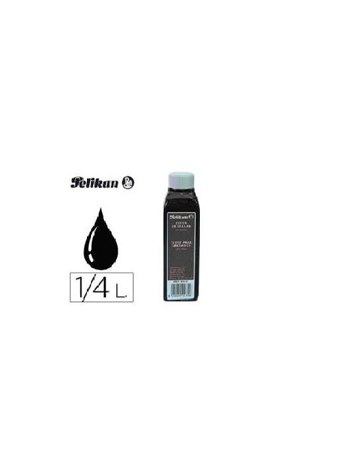 TINTA SELLAR PELIKAN 1/4 L. NEGRA
