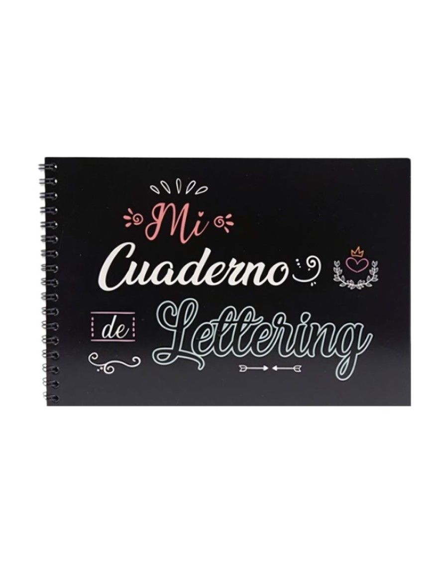 CUADERNO A5 HOJAS NEGRAS