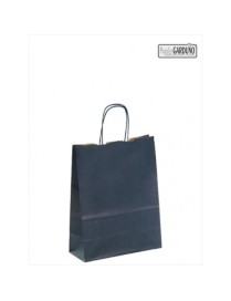 BOLSA PAPEL AZUL KRAF 18X8X24