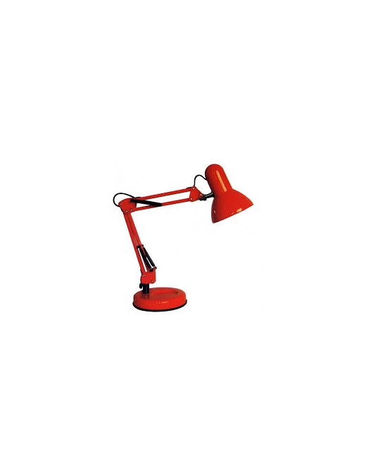 FLEXO SOBREMESA MULTIPOSICION ROJO