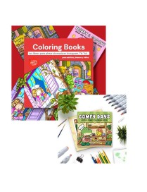 LIBRO DE MODA RRSS COLOREAR COMFI