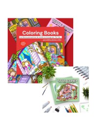 LIBRO DE MODA RRSS COLOREAR LITTLE