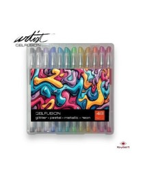 MALETA 48 BOLIS GEL,4 TINTAS SURTIDAS