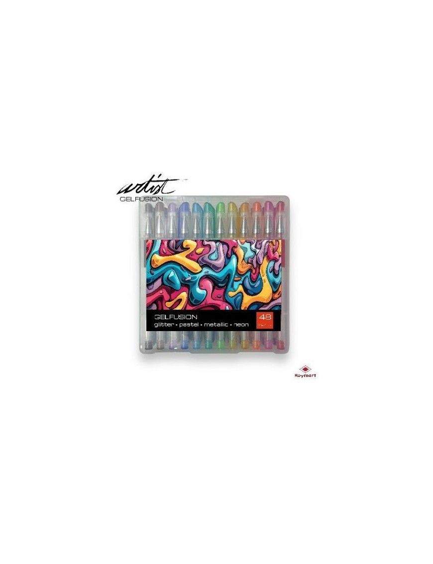 MALETA 48 BOLIS GEL,4 TINTAS SURTIDAS