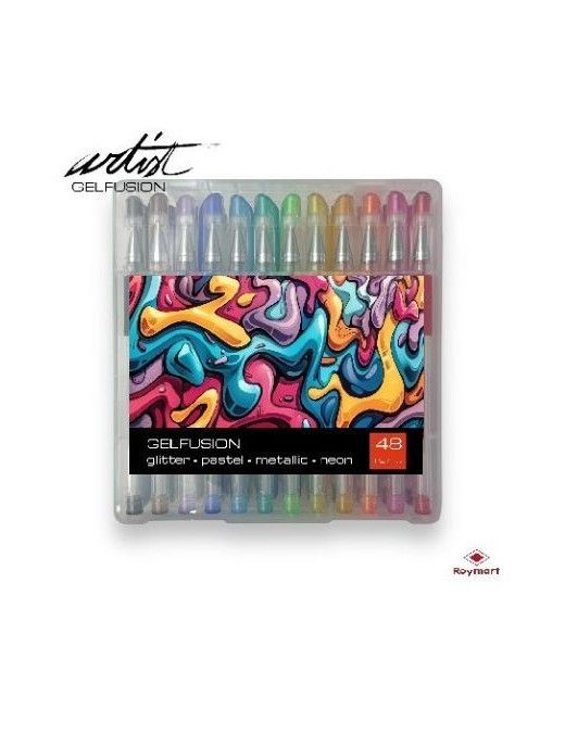 MALETA 48 BOLIS GEL,4 TINTAS SURTIDAS