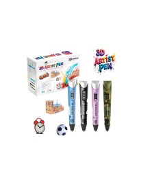 3D ARTIST PEN C/ 6 COLORES DE RECAMBIOS ,4 COLORES
