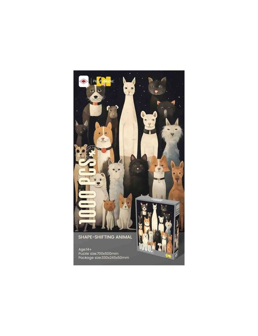 PUZZLE 1000 PIEZAS DOGS