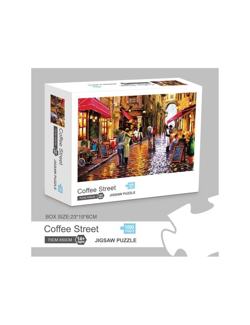 PUZZLE 1000 PIEZAS COFEE STREET