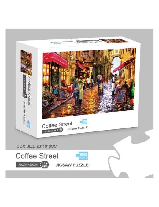 PUZZLE 1000 PIEZAS COFEE STREET
