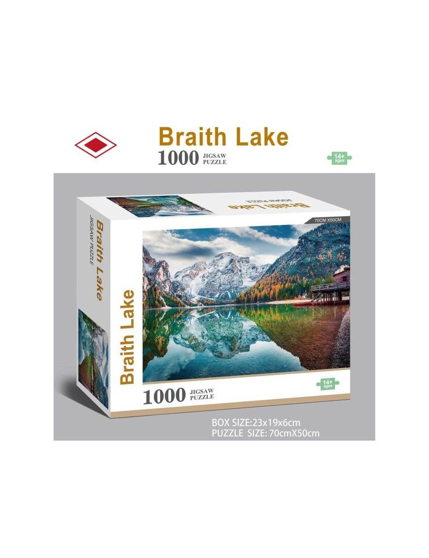 PUZZLE 1000 PIEZAS LAGO BRAITH