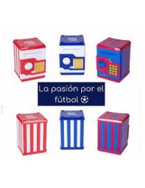 NUEVA CAJA FUERTE FUTBOL 3 COLORES
