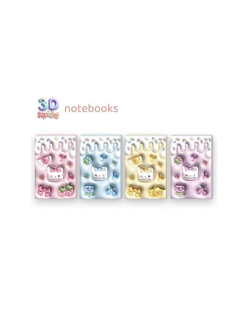LIBRETAS 3D LAZOS Y CORAZONES,4 DISEÑOS