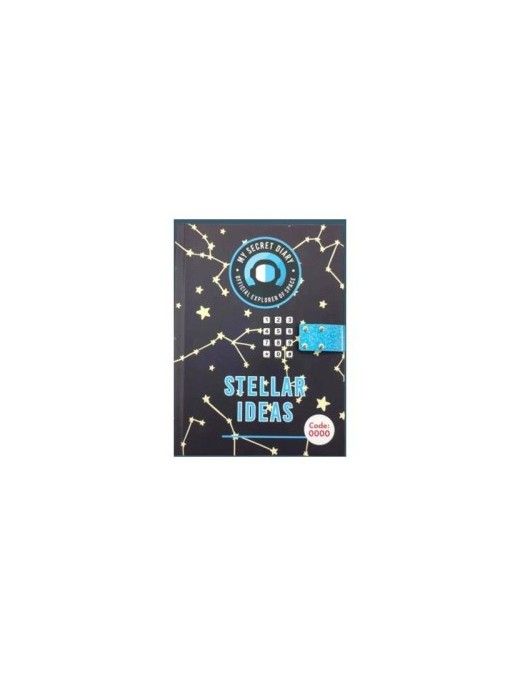 DIARIO CON CLAVE STELLAR IDEAS, GALAXY