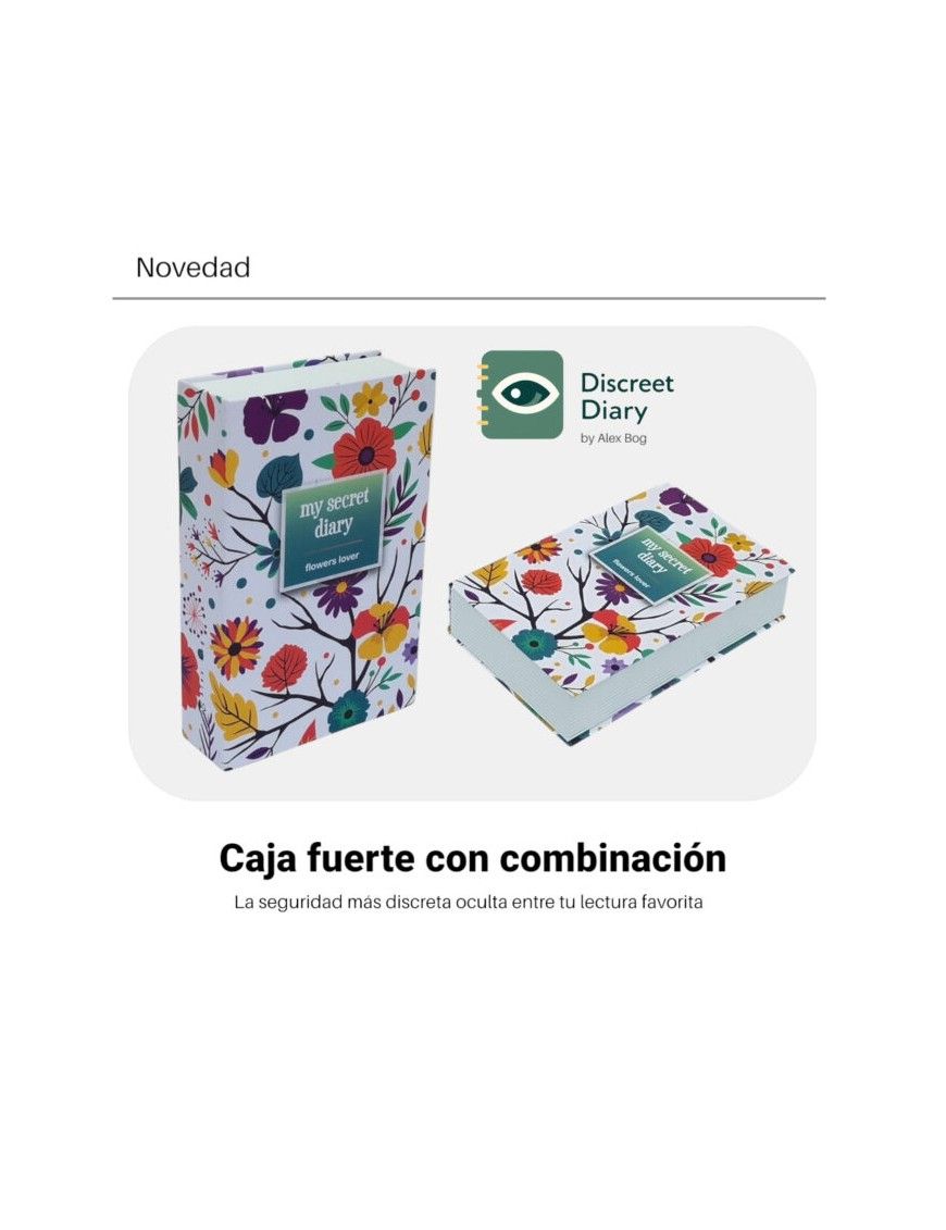 CAJA FUERTE COMBINACION FLOWER
