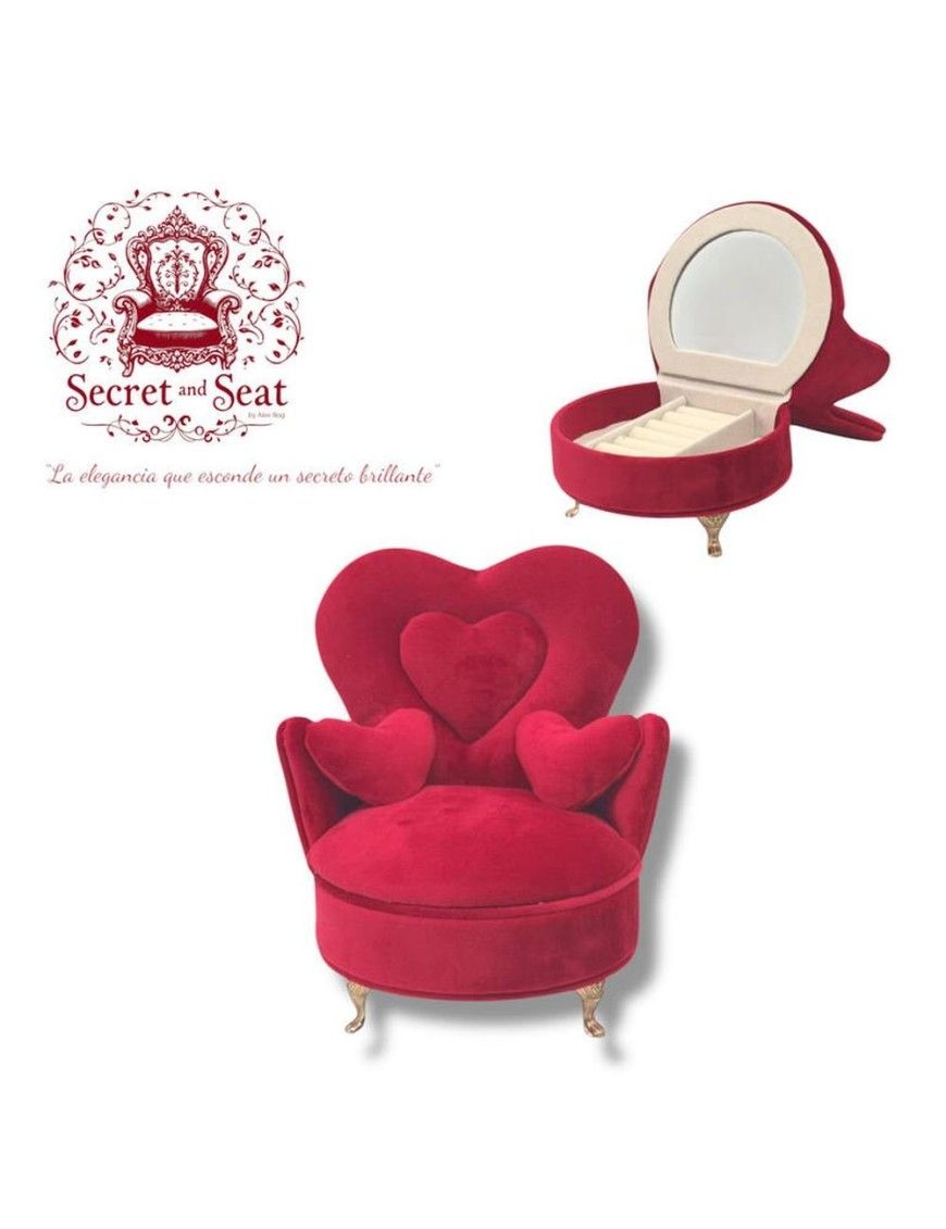 MINI SOFA SEAT AN DO LOVE RED