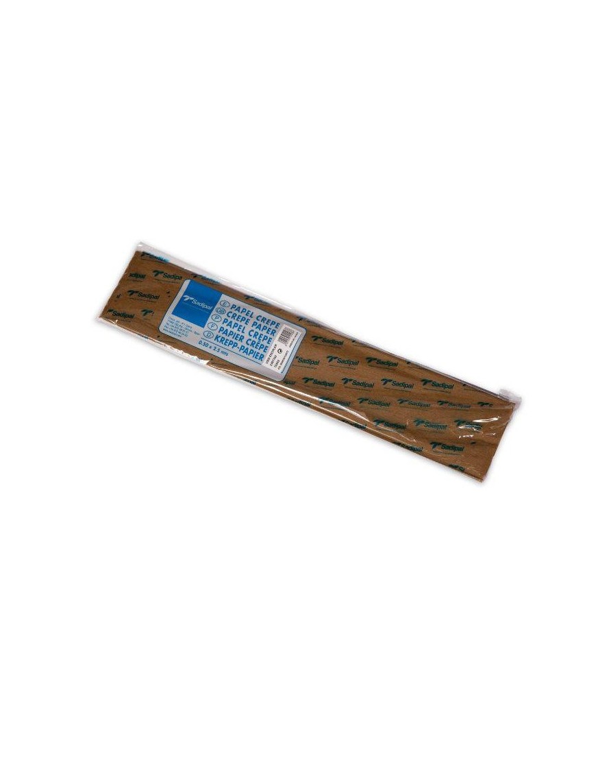 PAPEL CRESPON MARRON FUERTE CANSON