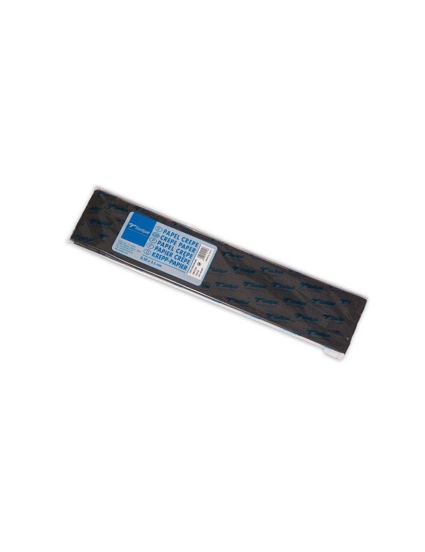 PAPEL CRESPON NEGRO.CANSON