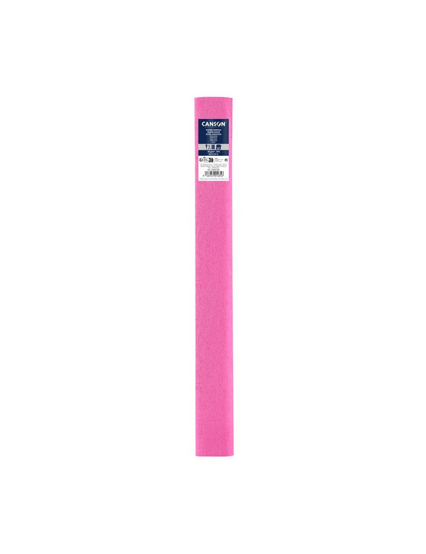 PAPEL CRESPON ROSA CANSON