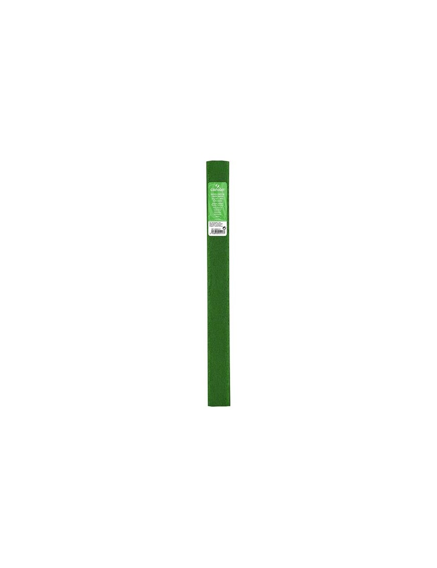 PAPEL CRESPON VERDE FUERTE. CANSON