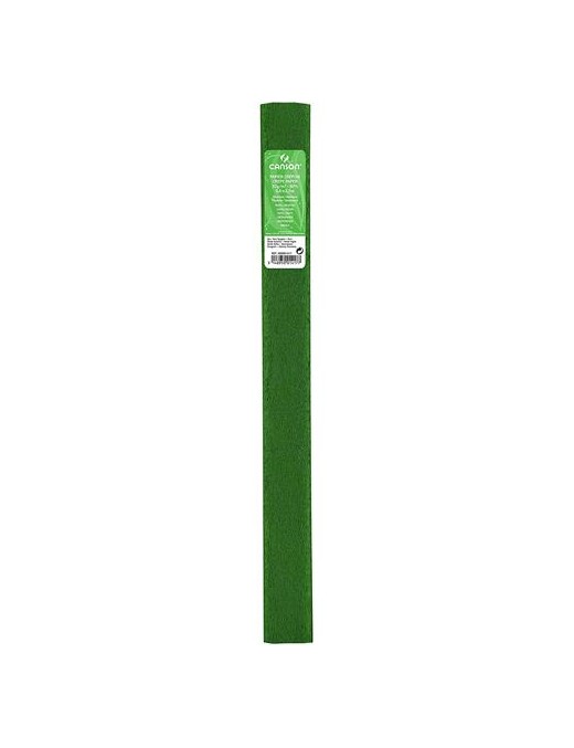 PAPEL CRESPON VERDE FUERTE. CANSON