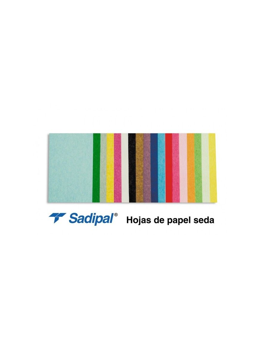 PAPEL SEDA AZUL CIELO PACK 26 HOJAS SADIPAL
