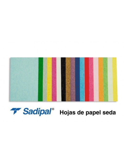 PAPEL SEDA AZUL CIELO PACK 26 HOJAS SADIPAL