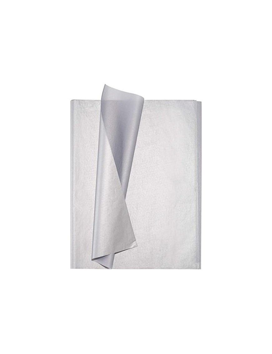 PAPEL SEDA PLATA PACK 26 HOJAS SADIPAL